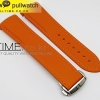 Rubber Strap For 45mm Ceramic Planet Ocean Orange OM / 오메가 플래닛 오션 러버 스트랩 오렌지 22MM - om136