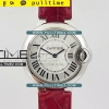 [Ronda Quartz] Cartier Ballon Bleu 33mm SS AF 1:1 best edition - 까르띠에 발롱블루 1:1 베스트 에디션 - CT436