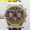 [7750 MOVE] Audemars Piguet Royal Oak Chrono 26331OR 41mm RG IP 1:1 Best Edition - 오데마피게 로얄오크 크르노 그래프 베스트에디션
