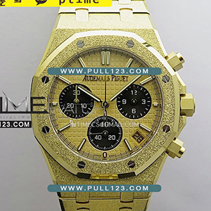 [4401 MOVE] Audemars Piguet Royal Oak Chrono 26240 YG Gain Weight V2 DDF 1:1 Best Edition - 오데마피게 로얄오크 크르노 그래프 베스트에디션