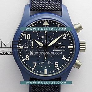 [Super Clone 69385] IWC Pilot Chrono IW389404 Real Ceramic APSF 1:1 Best Edition - 아이더블유씨 파일럿 크르노 베스트에디션