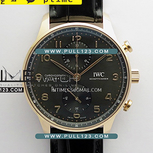 [Super Clone 69355] IWC Portuguese Chronograph IW371625 RG APSF 1:1 Best Edition - 아이더블유씨 포르투기저 크르노 그래프 베스트 에디션