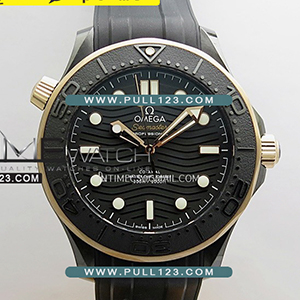 [Super Clone 8806] Omega Seamaster Diver 300M Real Ceramic/RG 43.5mm V4 VS 1:1 Best Edition MD - 오메가 씨마스터 다이버 300 세라믹 베스트 에디션