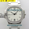 [324SC MOVE] Patek Philippe Nautilus 7118/1200A-010 New Version Ladies Diamonds Bezel PP 1:1 Best Edition - 파텍필립 노틸러스 여성용 베스트에디션