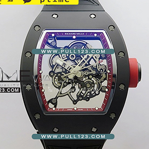 [RMUL2 MOVE] Richard Mille RM055 Ceramic ZF 1:1 Best Edition - 리차드 밀레 세라믹 스켈레톤 베스트에디션