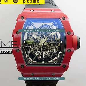 [RMUL2 MOVE] Richard Mille RM035-2 Real NTPT Forge Carbon ZF V7 1:1 Best Edition - 리차드 밀레 포지드 카본 스켈레톤