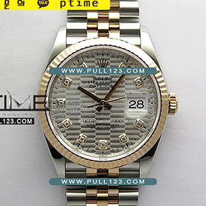 [3235 MOVE] Rolex DateJust 36mm 126231 Jubilee Bracelet 904L SS/RG VS 1:1 Best Edition - 롤렉스 데이져스트 오토매틱 쥬빌레 브레이슬릿 베스트에디션