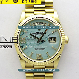 [3255 MOVE] Rolex DayDate 36mm 128238 YG APS 1:1 Best Edition - 로렉스 데이데이트 베스트에디션