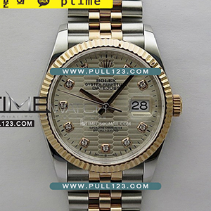 [무브선택] Rolex DateJust 36mm 126231 Jubilee Bracelet 904L SS/RG JD 1:1Best Edition - 롤렉스 데이져스트 오토매틱 쥬빌레 브레이슬릿 베스트에디션