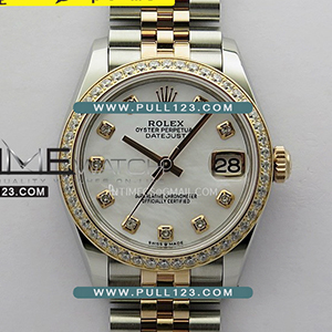[ETA 2688 Rolex Datejust 31mm 904 SS/RG ARF Best Edition - 롤렉스 데이져스트 여성용 베스트 에디션