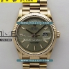 [2836 MOVE] Rolex DayDate 36mm 128239 904L RG Gain Weight KF 1:1 Best Edition - 로렉스 데이데이트 베스트에디션 무게추가버전