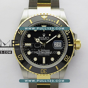 [3235 MOVE] Rolex Submariner 126613LN 41mm YG/SS VS 1:1 Best Edition - 롤렉스 서브마리너 투톤 레퍼런스 블랙 베스트 에디션