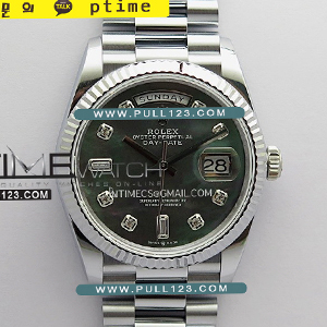 [무브먼트 선택] Rolex DayDate 36mm 128239 Gain Weight SS QF 1:1 Best Edition - 로렉스 데이데이트 베스트에디션