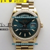 [2836 MOVE] Rolex DayDate 36mm 128345 904L RG Gain Weight KF 1:1 Best Edition - 로렉스 데이데이트 베스트에디션 무게추가버전
