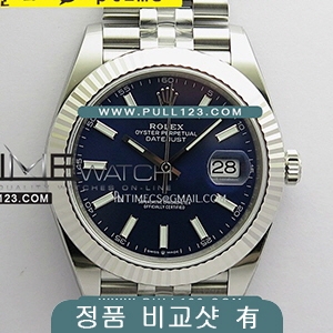 [3235 MOVE] Rolex DateJust 41mm 126334 904L SS ERF 1:1Best Edition - 롤렉스 데이져스트 오토매틱 베스트에디션