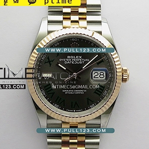 [3235 MOVE] Rolex DateJust 36mm 126231 904L SS/RG VF 1:1Best Edition - 롤렉스 데이져스트 윔블던 오토매틱 베스트에디션